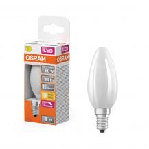 OSRAM E14 LED Kerzen-Lampe dimmbar matt 5,9W wie 60W warmweiße Wohnungsbeleuchtung Kronleuchterlicht